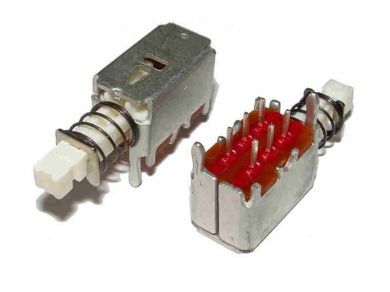 Dpdt momentary pushbutton switch - 4PCS