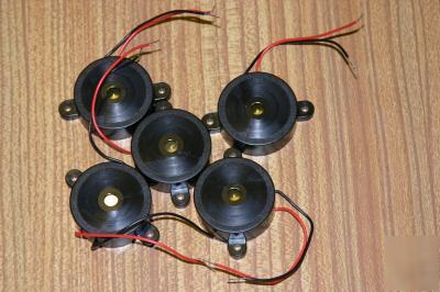 12VDC buzzers sounders transducers piezo type