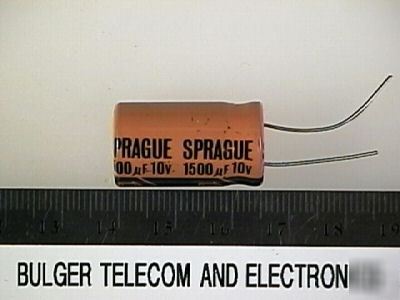 1500UF 10 volt radial capacitor