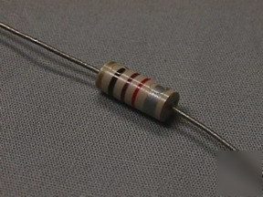 50 vintage 27UH +-5% fixed axial inductors