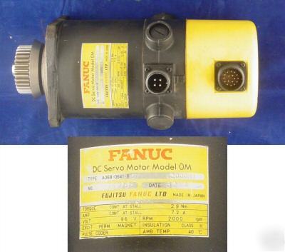 Fanuc 0M dc servo motor A06B-0641-B011