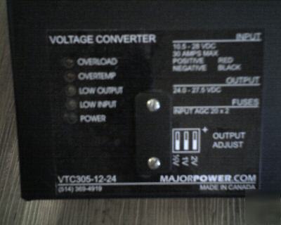 Majorpower VTC305 12V/24V converter voltage regulator
