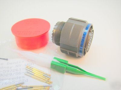 New D38999/26WD35SB, mil spec connector, pins and tool, 