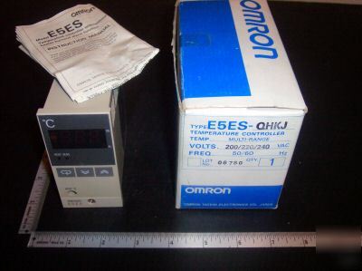 Omron temperature controller multi range E5ES-qhkj