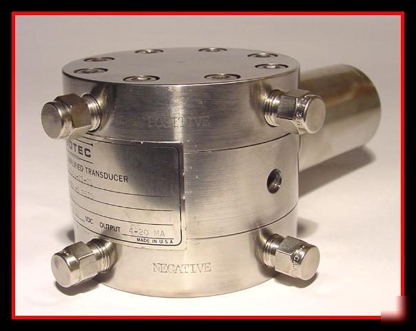 Sensotec differential pressure transducer -45 to +5 psi