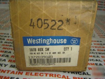 Westinghouse 1A1B auxiliary switch 1372D39G03 480V