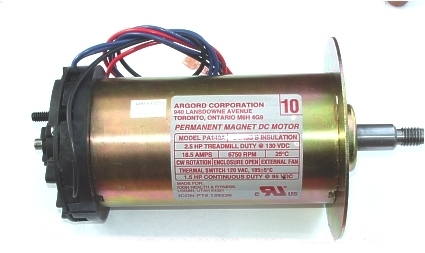 New 2.5 hp dc replacement motor 130 vdc 18.5 amps