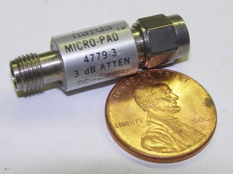 Narda micro-pad attenuator. 3DB. 4779-3...#14