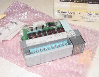 New allen bradley SLC500 output module 1746-OV16 