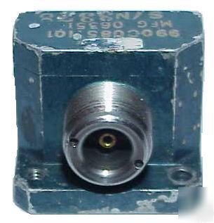 05-01441 WR62 waveguide n-female coaxial adapter p-band