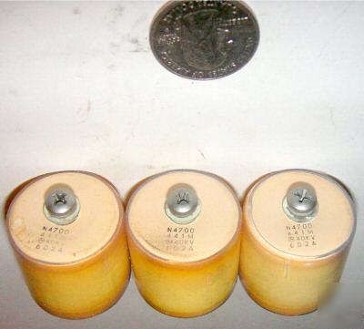 Doorknob capacitors, 440PF @ 40 kvdc tesla coil,hv (3)
