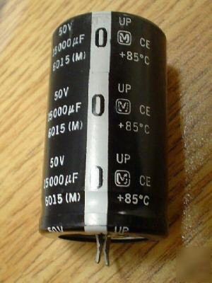 New 10PCS panasonic 50V 15000UF mini snap in capacitors 