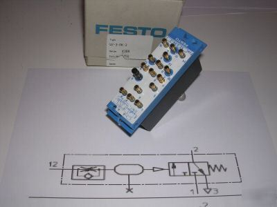 New festo air valve, M5 compact system 2N, vz-3-pk-3