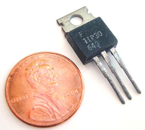 Transistor ~ TIP30 ~ 1 amp 40V TO220 ~ pnp (5)