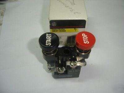 General electric 365B112G003 start-stop p b blk/red 