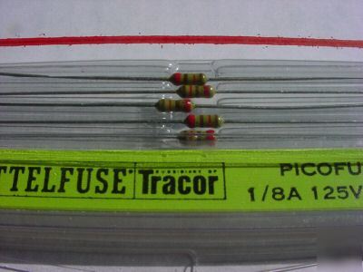 125 ma 125 volt very fast acting pico fuse (qty 100 ea)