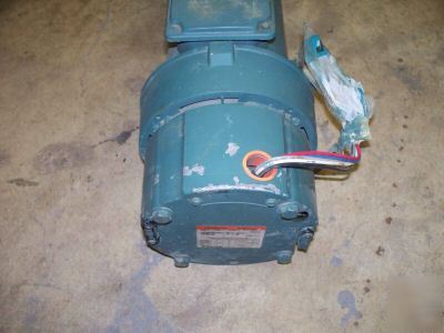 New reliance electric gear reducted motor T56S1008A 