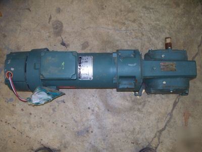 New reliance electric gear reducted motor T56S1008A 