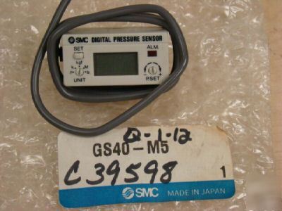 New smc digital pressure sensor GS40, =