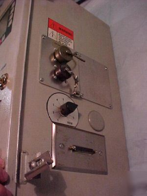 Ingersoll rand control cabinet TMAD121 used as is 