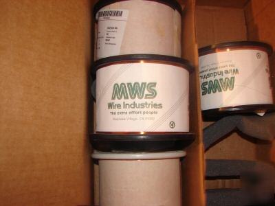 New 11.0 ibs spool mws awg 37 sapt copper magnet wire - 