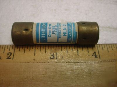 Nln-8 8 amp one time fuse (qty 5 ea)