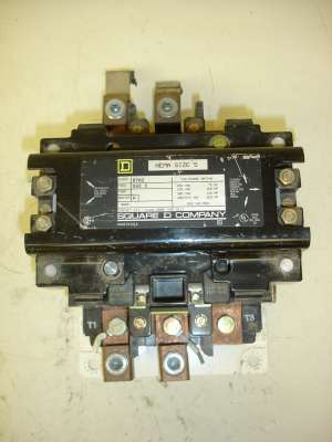 Square d size 5 lighting contactor class 8702