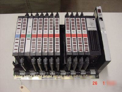 T.i. ti siemens 500 series rack 14 modules 500-5031