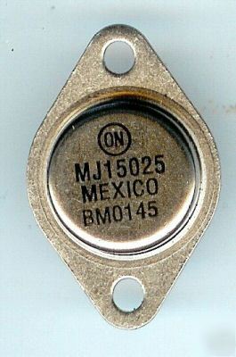 Transistor pnp MJ15025 TO3 unused