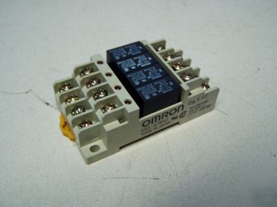 Omron relay & module m/n: G6B-47BND - used