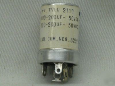 Sprague electrolytic capacitor tvlu-2110 tvlu 2110