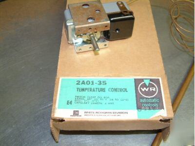 White rodgers temperature control 2A01-35 electric