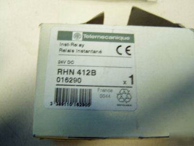 New telemecanique inst-relay m/n: rhn 412B - in box