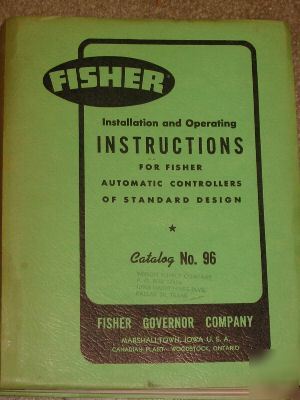 60S fisher controller instructions parts manual catalog