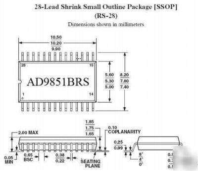 AD9851BRS 180 mhz dds synthesizer