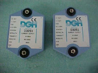 2 dgh D3251 current output modules 1CHANNEL 20MA RS232C