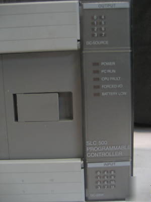 Allen bradley programmable controller slc 500