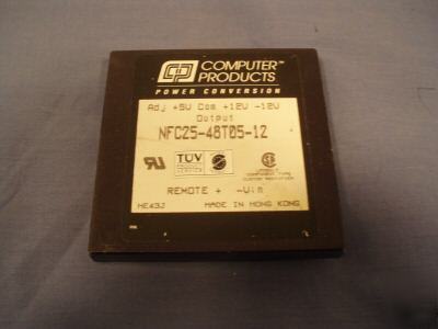 Computer products NFC25-48T05-12 dc/dc converter 
