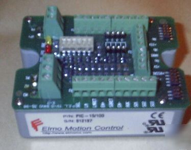 Elmo pic-15/100 -- brushless servo drive w/ pic-starter