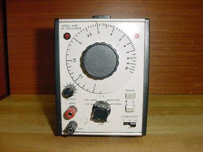Industrial audio frequency generator oscillator fine