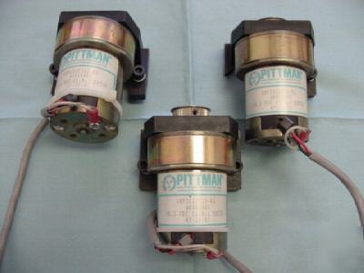 Lot of pittman model: GM923C513-R3 motors. qty three