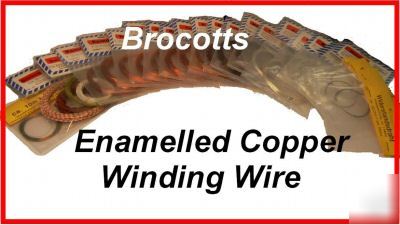 Magnet wire -copper winding wire 0.315MM x 100G (30SWG)