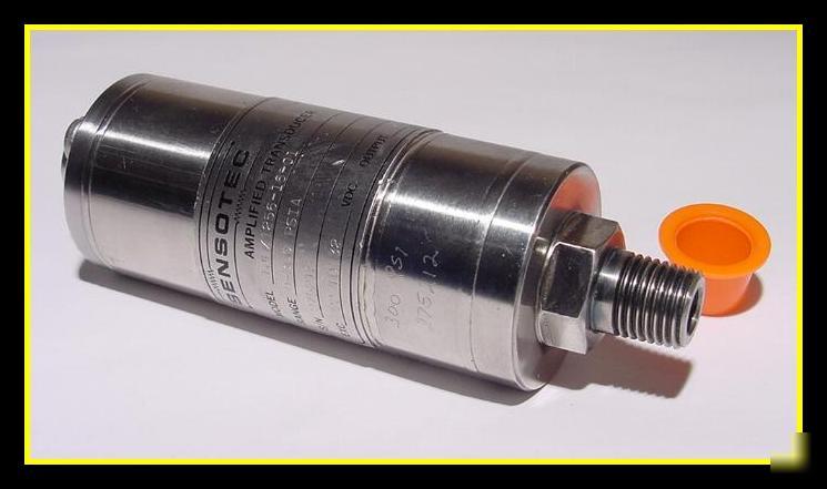 Sensotec amplified tje pressure transducer 0-300 psia