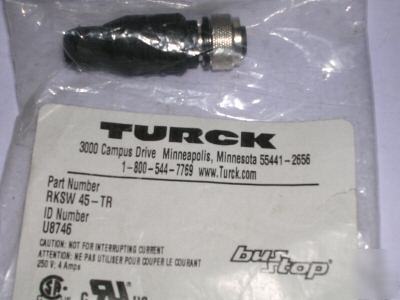 Turck profibus eurofast resistor connector, rksw 45-tr