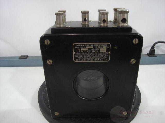 Weston electric inst. model 327 current transformer