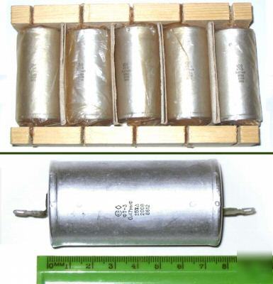 0,47UF 200V teflon capacitors ft-3 lot 4 tested 1000V