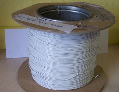 5MTRS white 30 awg wire cable electrician electronics