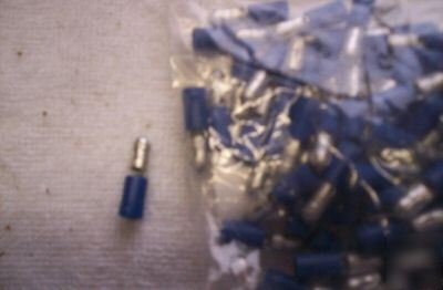 Blue male bullets pack of 50