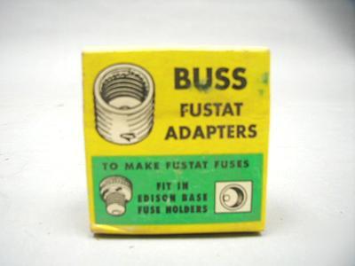 Buss bussman fustat adapters SA5 box of 4 adaptors