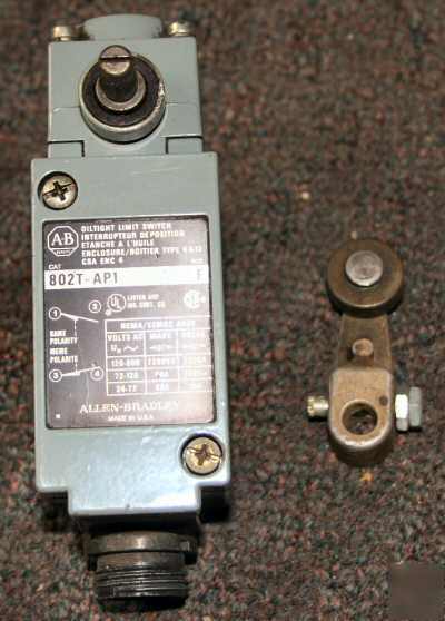 Allen bradley - oiltight limit switch 600V 10A 802T-AP1